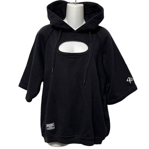 KTZ Cutout Hoodie Sweatshirt L - Picture 2 of 11